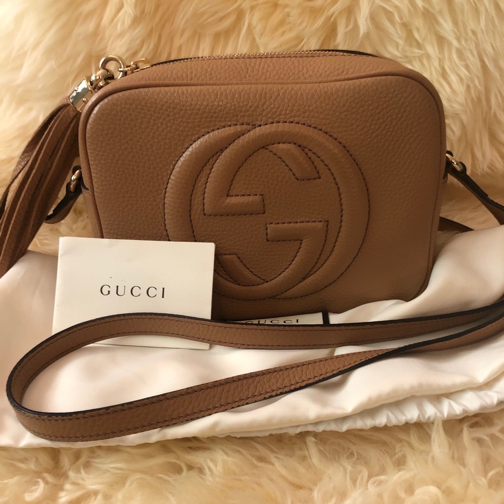 Gucci soho disco bag, beige